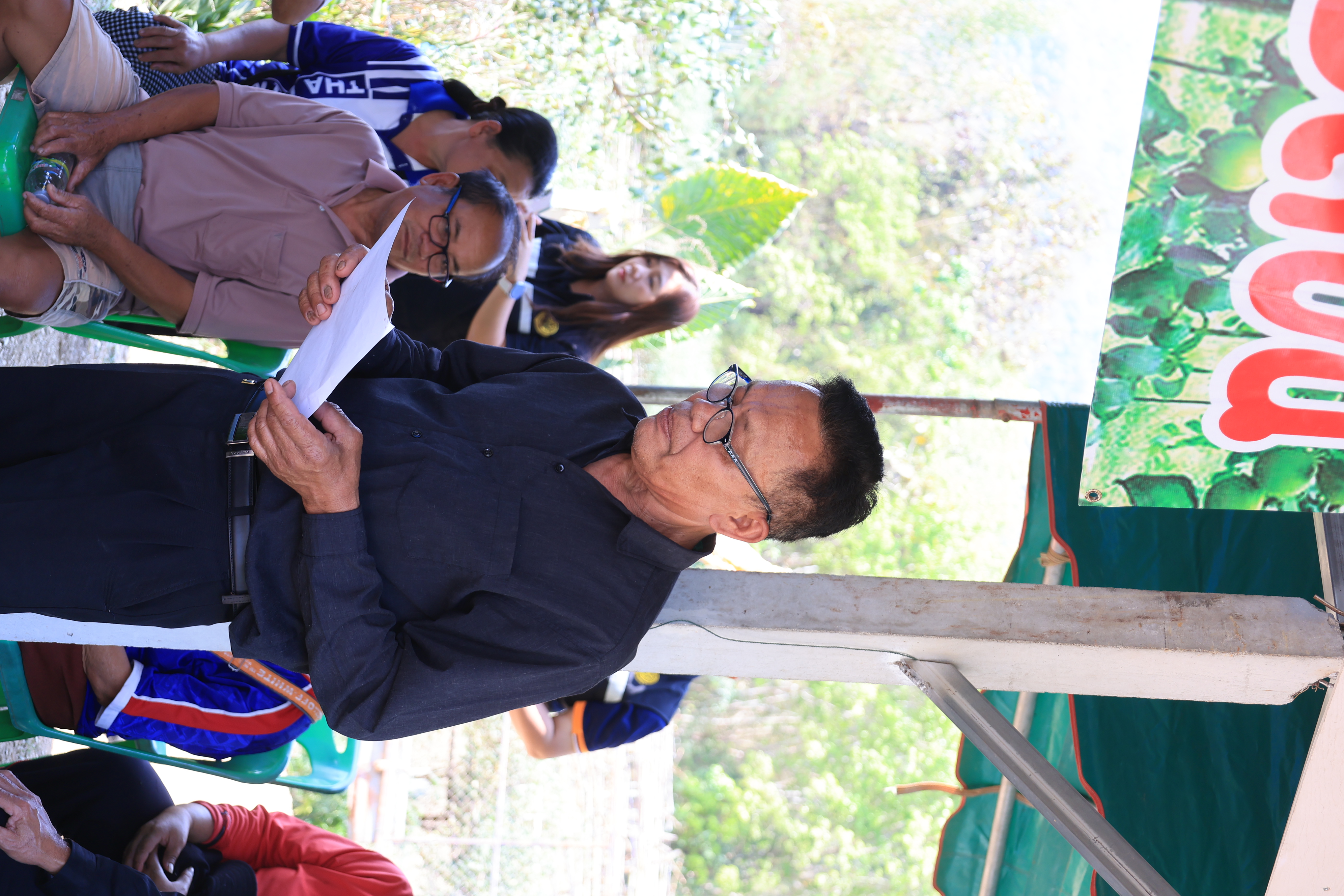 title - เลขาธิการ ส.ป.ก. และคณะ ตรวจเยี่ยมกลุ่มปลูกพุทรา บ้านท่าดีหมี หมู่ที่ 4 ต.ปากตม อ.เชียงคาน จ.เลย